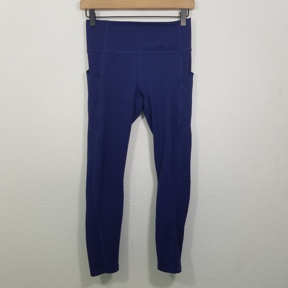 Fabletics Pants - Fabletics Side Pocket Crop Legging Size M